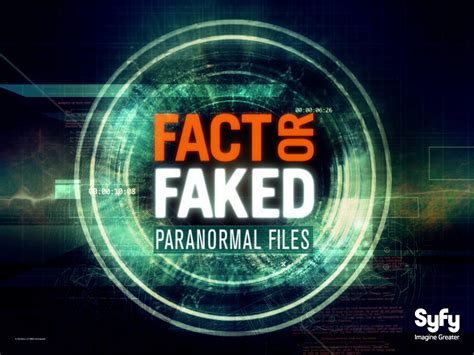 fact or faked paranormal files where to watch|Fact or Faked: Paranormal Files Season 1 .